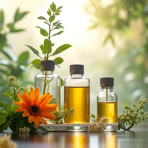 Natural ingredients and laboratory setting